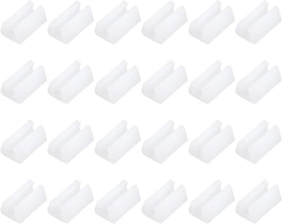 Stoelpoothoes - Meubelbeschermers Voetdoppen - Vloeren Beschermen - Anti-kras Anti-slip - 8 mm - Wit