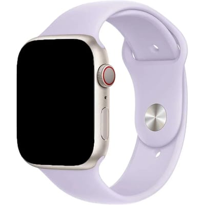 2+1 | Apple Watch Bandje - Siliconen - Elegant Paars