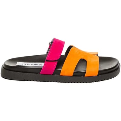 Steve Madden Missile-e Sandals Orange/magenta Größe: 37 | Sandalen Outlet | Damen | Braun