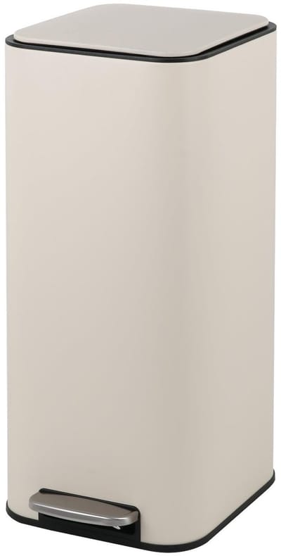 Solidchoice- Pedaalemmer 30 liter - Hoogwaardige Vuilnisemmer - Soft Close - Uittrekbare Binnenbak - Antislipbodem - Elegant Staal Design - Afvalemmer