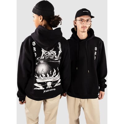 The Dudes Sad Hoodie zwart