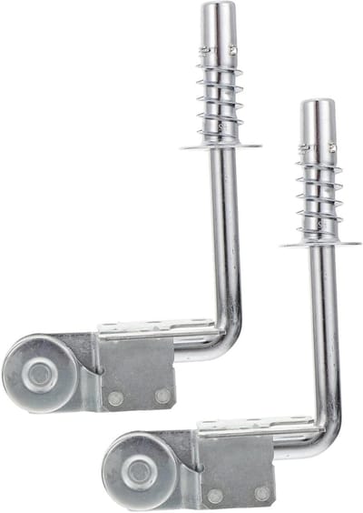 Bankverbindingsset - Meubelverbinders - Meubels Stabiliseren - Ijzeren Constructie - 2 Stuks - Zilver