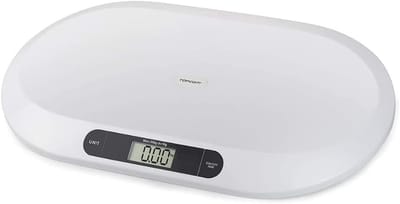 Digitale Weegschaal - Baby Weegschaal - Groeien Monitoren - Hoge Precisie - 20kg Capaciteit - Wit