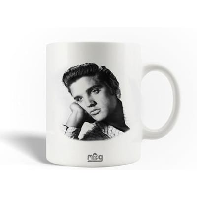 Elvis Presley zanger keramische mok