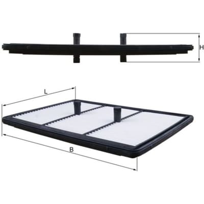 Luchtfilter KNECHT LX 5364