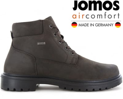 JOMOS Alpina Boots - Heren Laarzen Schoenen - Leer Bruin 456807-476-370 , Maat: EU 40 UK 6.5