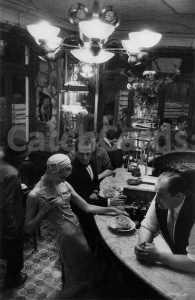 Frank Horvat - Paris, Les Halles - Vintage dubbele kaarten - Zwart-wit - Set van 10 kaarten met eco-katoen enveloppen
