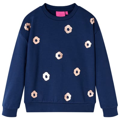 vidaXL - Kindertrui - 128 - marineblauw