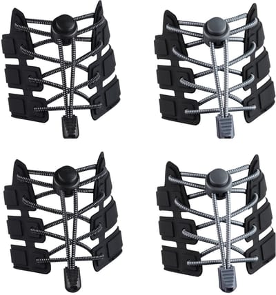 Jhubersproducts - Veters Zonder Strikken - Elastische Veters - Verstelbaar en Comfortabel - One Size Fits All - Geschikt voor Volwassenen en Kinderen