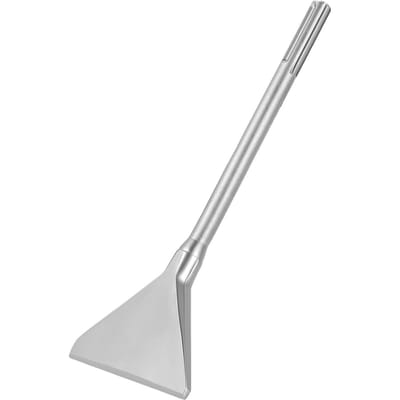 Burin de démolition SDS Max, Burin de 350 x 150 mm avec queue SDS Max, Compatible avec les marteaux perforateurs, Acier allié 40Cr traité thermiquement, Bord tranchant pour