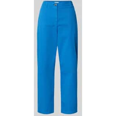 slim fit chino van katoenmix
