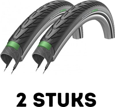 Fietsband - Buitenband - Set van 2 - Energizer Plus 28 x 1.75 (47-622) draad