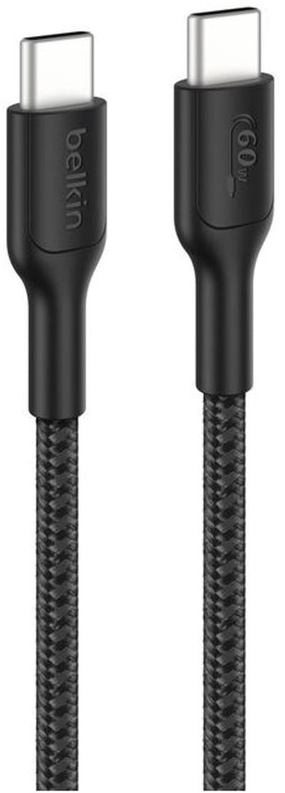 Belkin ENA008HQ2MBK USB-kabel USB 2.0 2 m USB C Zwart
