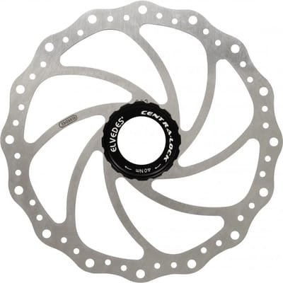 Fiets Remschijf Elvedes SC14 RVS ø160mm met Center Lock
