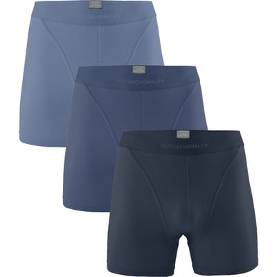 Muchachomalo Boxershort Heren – 3 Pack – 95% Bamboe – Zachte Boxershort– Kleding – Heren Ondergoed – Onderbroeken Heren
