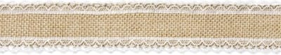 Kanten Jute lint | buitenrand | 5cm breed | 5 meter lang
