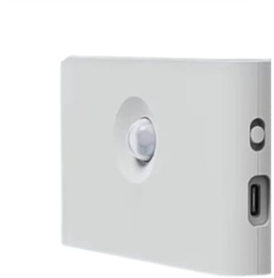 LED Inductie Nachtlampje – Draadloos & USB Oplaadbaar – Bewegingssensor Wandlamp voor Slaapkamer, Gang, Kast & Badkamer
