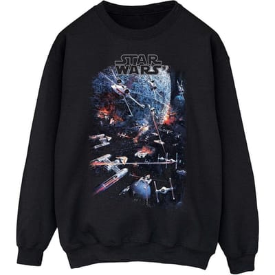 Star Wars Heren Universe Battle Sweatshirt (Zwart)