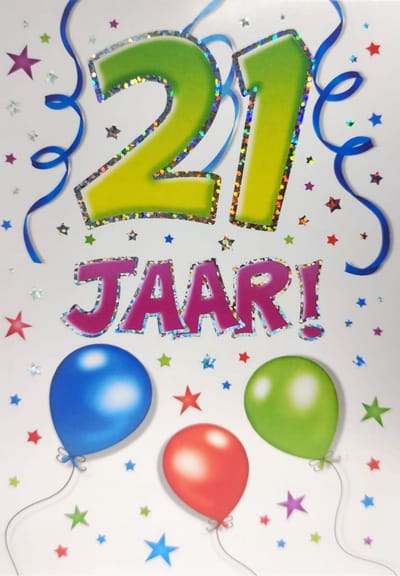 Kaart - That funny age - 21 jaar - TFA028