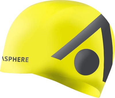 Aquasphere Tri Cap - Badmuts - Volwassenen - Geel/Grijs