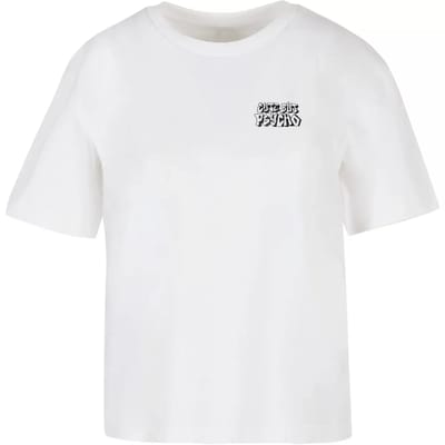 Dames-T-shirt Miss Tee Cute But Psycho