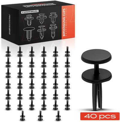 Frankberg 40x Bevestigingsclips Bumper voor Jeep