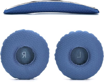 Defean Replacement Pillow Set 2 IN1 Mesh Ear Pads + Headband Compatible with JBL Tune 600 (T600BTNC - ShopVlot