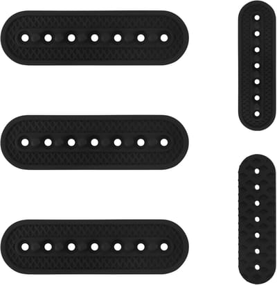 Verstelbare Hoedvergroter met Gaten - 3 Stuks, Herbruikbare Cap Size Extender voor Snapback Caps en Petten voor Dames en Heren (Zwart)