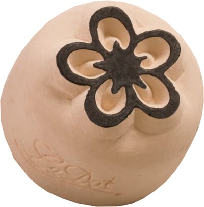 LaDot Tattoo Stempel Steen - S70 - Small - Bloem - Nep Tattoo - Black Tattoo - Kinderen en Volwassenen