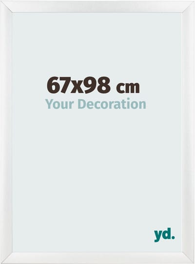Your Decoration - Fotolijst 67x98 cm - MDF - Wit Hoogglans - Pisa