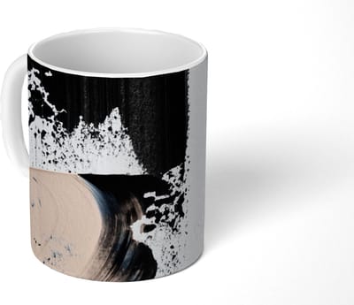 Mok - Koffiemok - Verf - Abstract - Design - Mokken - 350 ML - Beker - Koffiemokken - Theemok