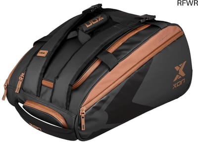 RFWR® Grote Zwarte Padelbag met Georganiseerde Opbergruimte