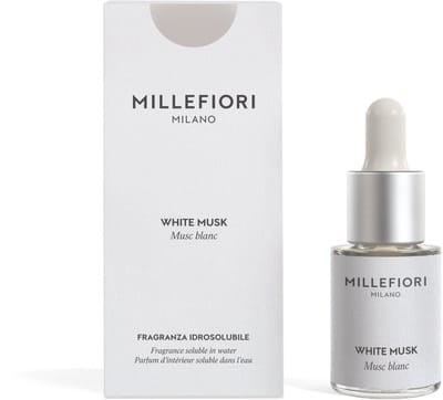 Millefiori Milano - Geurolie voor Aroma Diffuser 15 ml - White Musk - Geurverspreider