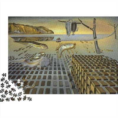 Kunst Puzzel - Houten Legpuzzel - Ontspannen Thuis - Inclusief Poster - 1000 Stukjes - Multicolor