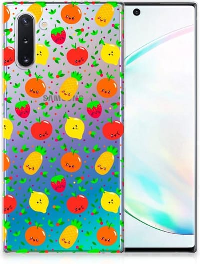 Samsung Galaxy Note 10 Siliconen Case Fruits