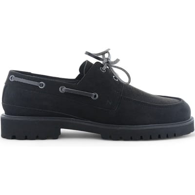 NAE Vegan Shoes DARIO - Heren Bootsschuh Schoenen Zwart - Hergestellt in Portugal