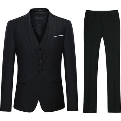 Marron premium kwaliteit slim-fit 3-delig pak