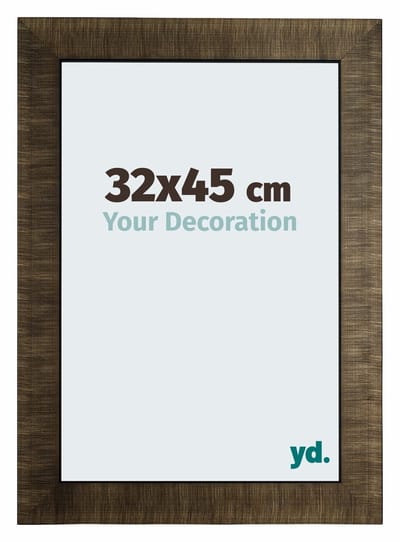 Your Decoration - Fotolijst 32x45 cm - Hout - Champagne Geborsteld - Leeds