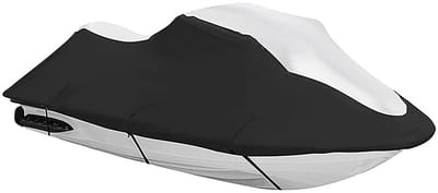 Dailygoods- Aanhangwagen Cover Heavy-Duty Waterdicht 210D - Jetski Hoes - Ventilatieopeningen - Lichtgewicht - Opvouwbaar - Tot 135 inch - Jetskihoes