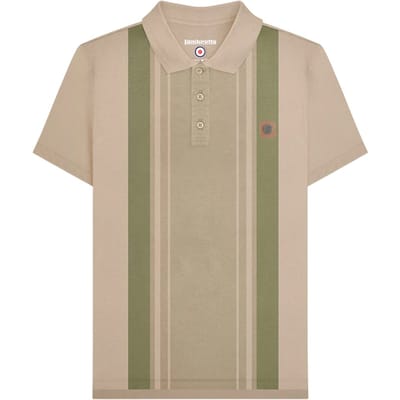 Lambretta Heren SS25 Klassiek Poloshirt (Steen)