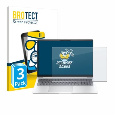 BROTECT - Screenprotector voor HP EliteBook 8 G1i 16" - Folie Beschermfolie Beschermglas matte 3 Stuks