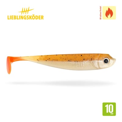 Lieblingsköder Shad 10cm Whisky Orange 10cm Whisky Orange - PROMO