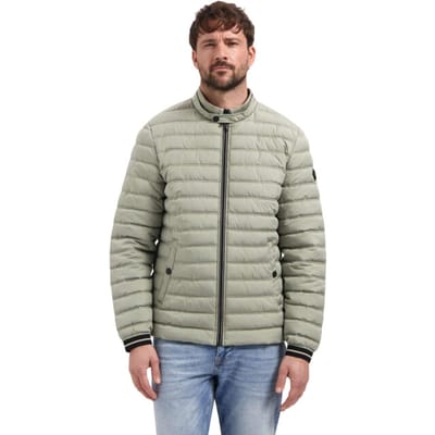 No Excess Jacket short fit padded light army