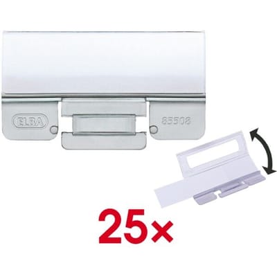 ELBA Vertic Ultimate ruiter 58mm PP kleurloos pak 25