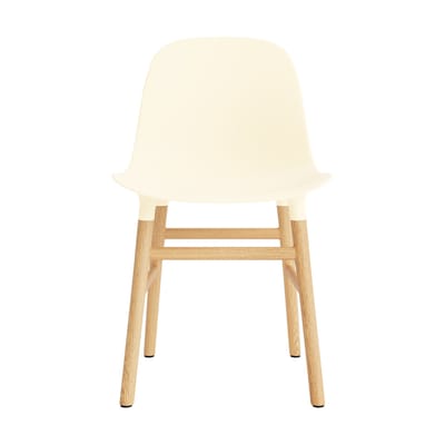 Normann Copenhagen Form stoel met houten frame - NormannCopenhagenFormCream - eiken