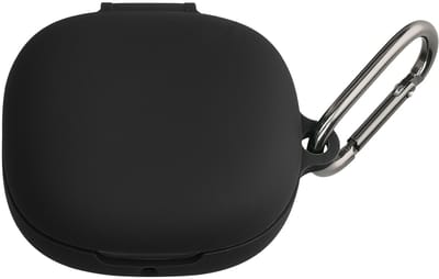kwmobile cover voor oordopjes case - geschikt voor Xiaomi OpenWear Stereo Pro - Trendy beschermhoes draadloze oordopjes in zwart