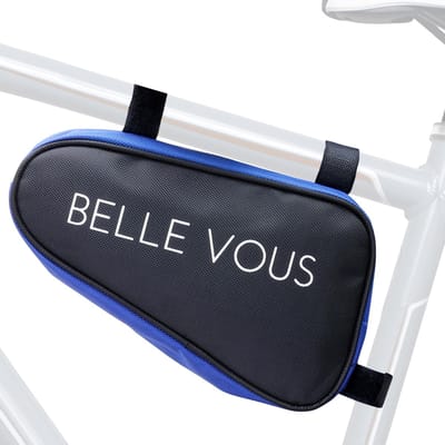 Allecto - Fietstas - Driehoek - Waterdicht - 1,2L - Voor mountainbike, sportfiets en normale fiets - Sterk polyester