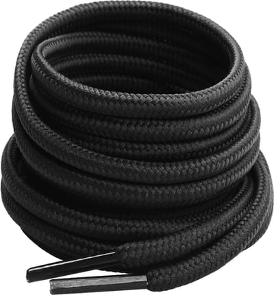 Dailygoods- Laarzenveters Ronde 4mm Dikke - Vervangingsveters - Schoenveters 120 cm - Schoenveters 150 cm - Schoenveters 100 cm - Hoogwaardig Polyester