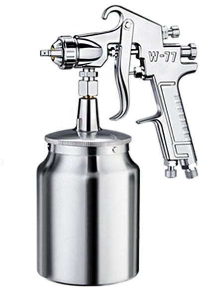 Allecto W-77 3.0mm Nozzle - Spuitpistool - Ergonomisch ontwerp - 1000 ml - Auto verf reparatie - Geschikt voor waterbasis verf - Professioneel