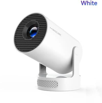 Allero Projector - Mini Beamer - Mini Projector - 8000 Lumen - 8K - 5W Speaker - Draagbare Beamer - Bluetooth - Wifi - Thuisbioscoop